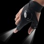 Перчатка со встроенным фонариком Glove Light, 1 шт, Черный / Перчатки с фонариком