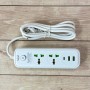 Мережевий фільтр живлення 2 м, 2 розетки + 2хUSB + 1хType-C, 2500Вт, WL-4/ Подовжувач з вимикачем