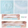 Харчові пакети кришки на гумці, 100 шт. ND-68-30 Freshness storage bag, Прозорі/Поліетиленові пакети для їжі