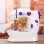 Портативна швейна машинка Mini Sewing SM202A, Білий / Міні швейна машинка