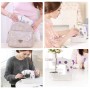 Портативна швейна машинка Mini Sewing SM202A, Білий / Міні швейна машинка