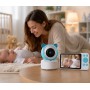 Відеоняня C8 WiFi з екраном 5 дюймів/Місянька керування зі смартфона, датчик звуку, руху, нічне бачення
