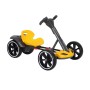 Електрокарт дитячий 6км/год, до 50кг, Karting, Жовтий / Електричний карт складний / Дитячий електромобіль