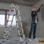Драбина-трансформер Телескопічна 4.2 м (2.1+2.1) Навантаження 150 кг Антиковзні ніжки