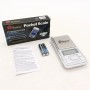 Ювелирные весы до 100г ( 120x62x20 мм) Pocket Scale QCP100, Серые / Электронные мини веса / Карманные весы