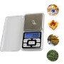 Електронні ваги 200 г Pocket Scale QCP200, Срібний / Кишенькові ваги / Ювелірні цифрові ваги / Цифрові ваги