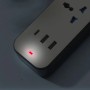 Мережевий подовжувач-розгалужувач 3 розетки з USB Type-C, 2м, WL-7, Білий / Подовжувач з USB портами / Мережевий фільтр
