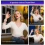 Штатив трипод Q625 з AI-автовідстеженням обличчя, поворот 360 °
