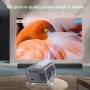 Портативний мультимедійний проєктор 4K Android A10 з Wi-Fi 2.4/5 ГГц, Bluetooth 5.2, автофокусом і автокоригцією трапеції