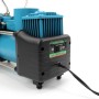 Автомобільний компресор AD 636060 2-поршневий 12 V з набором інструментів для ремонту шин у кейсі, зелений
