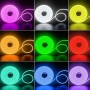 Розумна неонова стрічка від USB, 10 м, пульт + Bluetooth, Rgb/RGB стрічка/Гнучкий неон/Міжий неон/Дінка світлодіодна