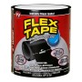Водонепроникна ізоляційна стрічка 200×10 см, Flex Tape 2, Чорний/ Універсальний ремонтний скотч/Клейка стрічка надміцна