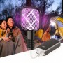 Електричний знищувач комах від USB, Чорний/ Лампа від комарів/Ловчина для комарів/Електрична мухобійка