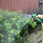 Пістолет для поливу 1 /2", на 7 режимів, Зелений D878 / Насадка на шланг для поливу / Ручний пістолет розпилювач