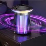 Антимоскітна лампа-світильник з USB,2000 мА·год, XL-1413, Чорна/Ловчина від комах/ Лампа від комарів