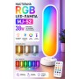 Світлодіодна LED лампа Desktop Fill light MJ-52 CCT+RGB з пультом 3000-6500K (для блогерів та візажистів) (66,0*19,0cm)
