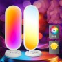 Світлодіодна LED лампа Desktop Fill light MJ-52 CCT+RGB з пультом 3000-6500K (для блогерів та візажистів) (66,0*19,0cm)