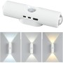 Настінна LED-лампа NS-02 • Декоративний RGB-світильник NS-02 з датчиком руху для інтер’єрного підсвічування