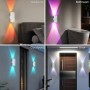 Настенная LED-лампа NS-01 Светодиодный светильник NS-01 RGB с датчиком движения и пультом управления