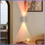 Настенная LED-лампа NS-01 Светодиодный светильник NS-01 RGB с датчиком движения и пультом управления