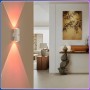 Настенная LED-лампа NS-01 Светодиодный светильник NS-01 RGB с датчиком движения и пультом управления