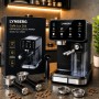 Автоматична кавомашина Lynberg Cafe Lux 20K LB5803 20 бар, 3000Вт з сенсорним керуванням