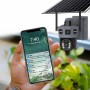 360° Вулична IP-камера TP18 4G Solar PTZ з автономним живленням і SIM-карткою, 6 МП, чорна
