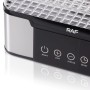 Сушилка для фруктов на 5 ярусов, 350Вт, RAF R6801, Серый / Электросушилка для фруктов и овощей / Электрическая сушка для овощей