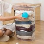 1 шт. Вакуумний пакет для одягу 50х60 см, Прозорий/Вакуумний мішок для зберігання одягу/Вакуумний пакет для зберігання одягу