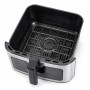 Аерогриль Rainberg RB 2342 4800W аерофрітюрниця безмасляна для приготування без олії з 2 Тенами 12,5 л та сенсорним керуванням