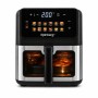 Аерогриль Rainberg RB 2342 4800W аерофрітюрниця безмасляна для приготування без олії з 2 Тенами 12,5 л та сенсорним керуванням
