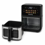 Аерогриль Rainberg RB 2342 4800W аерофрітюрниця безмасляна для приготування без олії з 2 Тенами 12,5 л та сенсорним керуванням