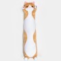 М'яка іграшка Кіт Батон 90 см, DOLL 1498-50, Коричневий/Плюшева іграшка обіймашка/Місяча іграшка довгий кіт