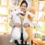 М'яка іграшка Кіт Батон 90 см, DOLL 1498-50, Коричневий/Плюшева іграшка обіймашка/Місяча іграшка довгий кіт