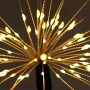 Садовий світильник на сонячній батареї 60 LED, 85 см, 1 шт., Чорний/ Садовий ліхтар/Вільний світильник Феєрверк