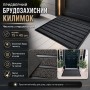 Килимок для підлоги придверний, 75х45 см, Чорний/Коврик для дому/Колимок у передпокій/Коврик на гумовій основі