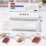Вакуумний пакувальник RED AN373 для сухих і вологих продуктів, 90 Вт, до 60 кПа, USB, білий