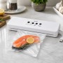 Вакуумний пакувальник RED AN373 для сухих і вологих продуктів, 90 Вт, до 60 кПа, USB, білий