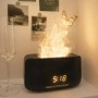 Увлажнитель воздуха ночник с эффектом пламени Bluetooth колонка