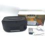 Увлажнитель воздуха ночник с эффектом пламени Bluetooth колонка