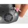 Увлажнитель воздуха ночник с эффектом пламени Bluetooth колонка