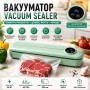 Вакуумный упаковочный аппарат Зеленый