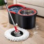 Комплект швабра з турборежимом і відром Spin Mop 360 10 л набір для прибирання та миття підлоги