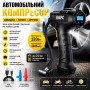 Автомобільний компресор з дисплеєм, 120 Вт, Чорний/Акумуляторний компресор для шин/ Автокомпресор