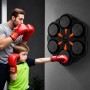 Мішень Настінна Боксерська З Bluetooth Музичний Тренажер Для Боксу З Підсвіткою 6 Зон