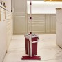 Швабра з відром 11 л з автоматичним віджиманням + 2 насадки, Cleaning Mop, Бордова Комплект для прибирання швабра