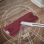 Швабра з відром 11 л з автоматичним віджиманням + 2 насадки, Cleaning Mop, Бордова Комплект для прибирання швабра