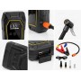 Пускозарядний пристрій K5 4000A Автомобільний Jump Starter 12 V з компресором 150 PSI, Power Bank 16000 мА·год і LED-ліхтарем
