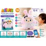 Мягкая игрушка (BB1882F-87) (Размовая с ИИ и LED глазами) (РОЖЕВА)