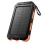 Павербанк HOCO J164 Platinum Solar 8000 mAh 2USB/Type-C із сонячною панеллю та ліхтариком